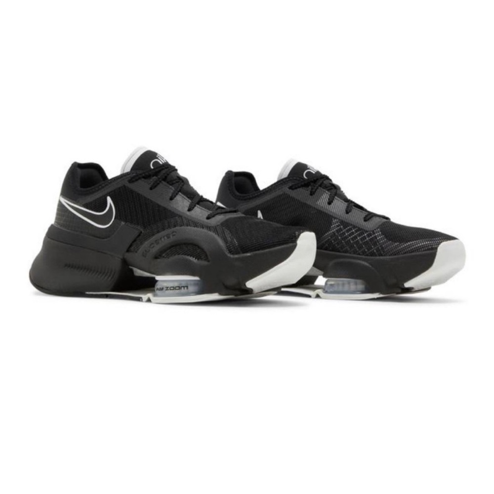 NIKE Air Zoom SuperRep 3 HIIT Class Training Shoe Sz 6.5 Black White